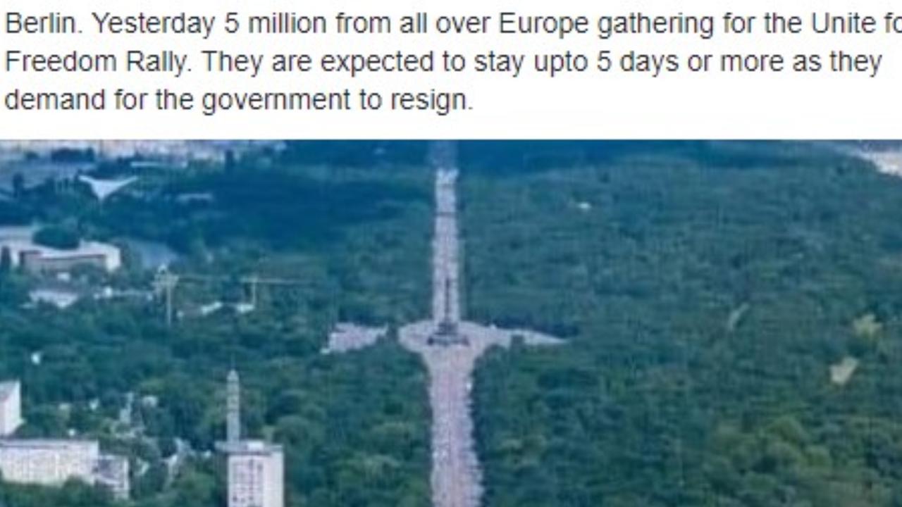 A Facebook post