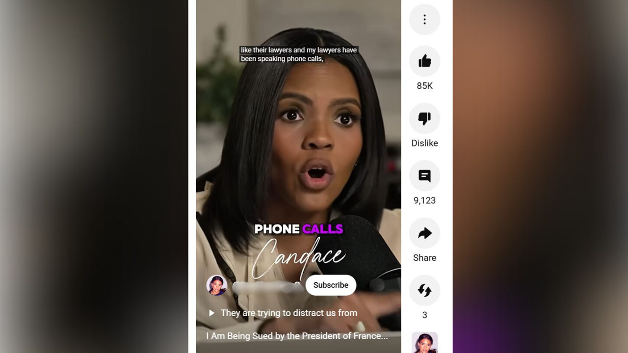 Screenshot of YouTube video