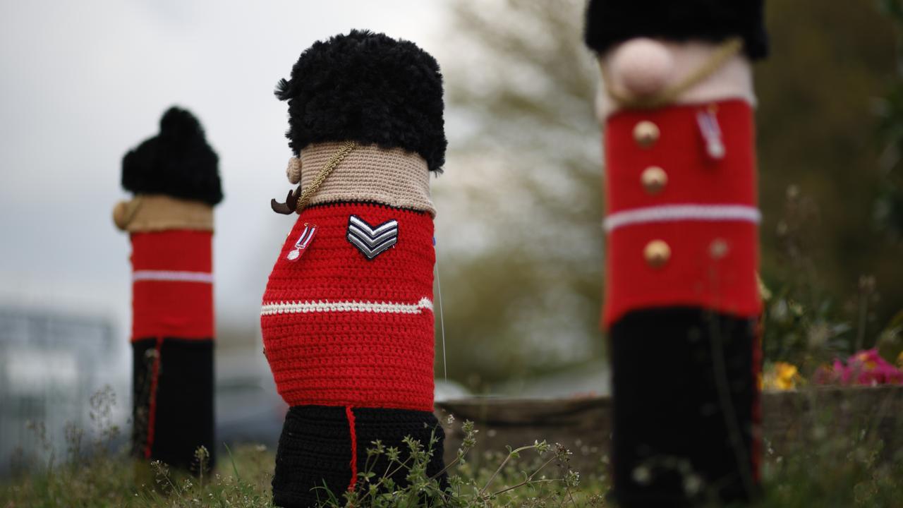 Crochet creations to mark the coronation of Charles III.