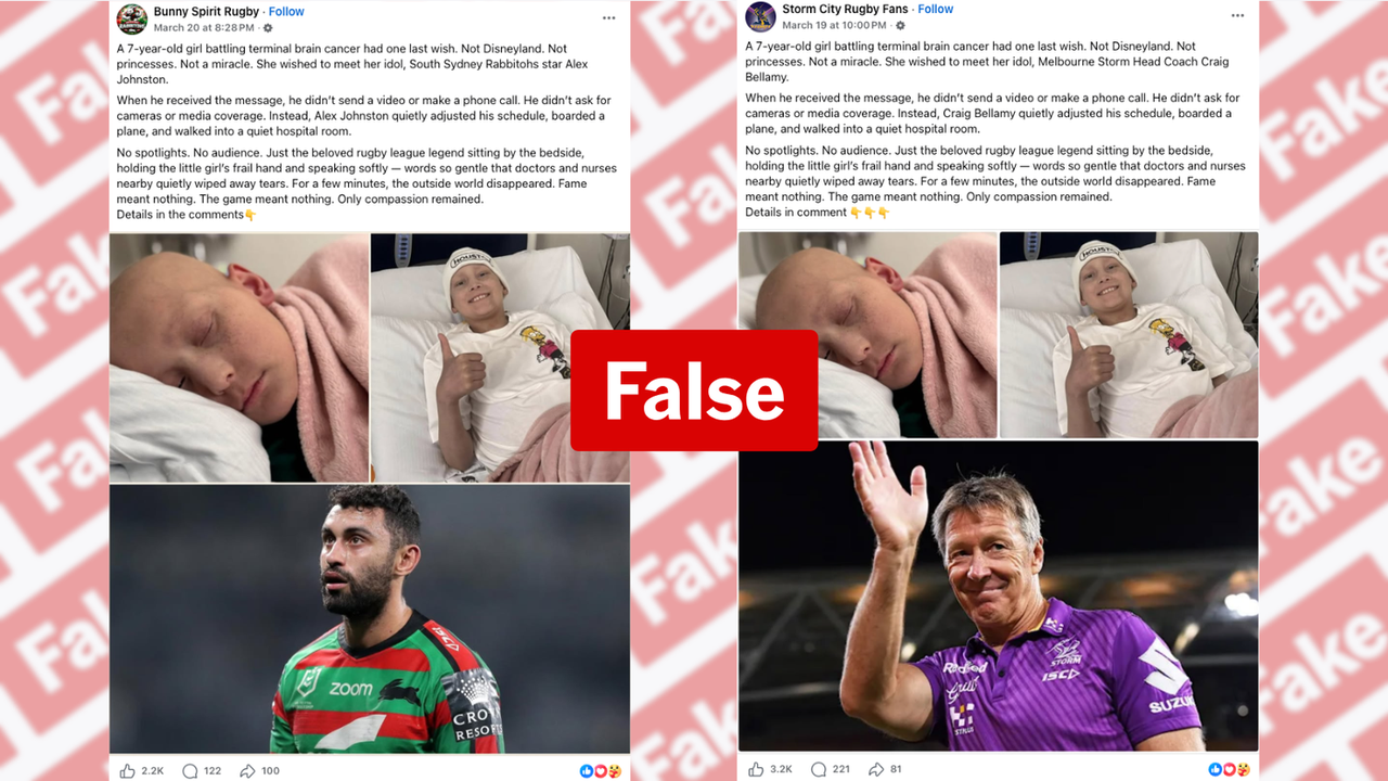 A screenshot of a Facebook post.