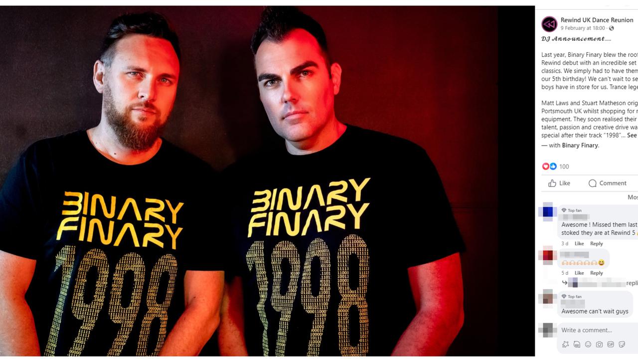 A screenshot of a post on Binary Finary's Facebook page.