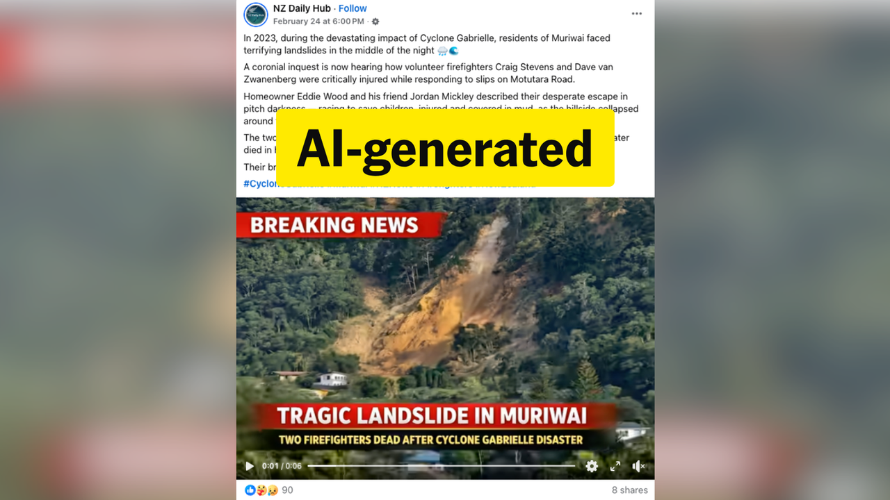 A screenshot of a Facebook post.