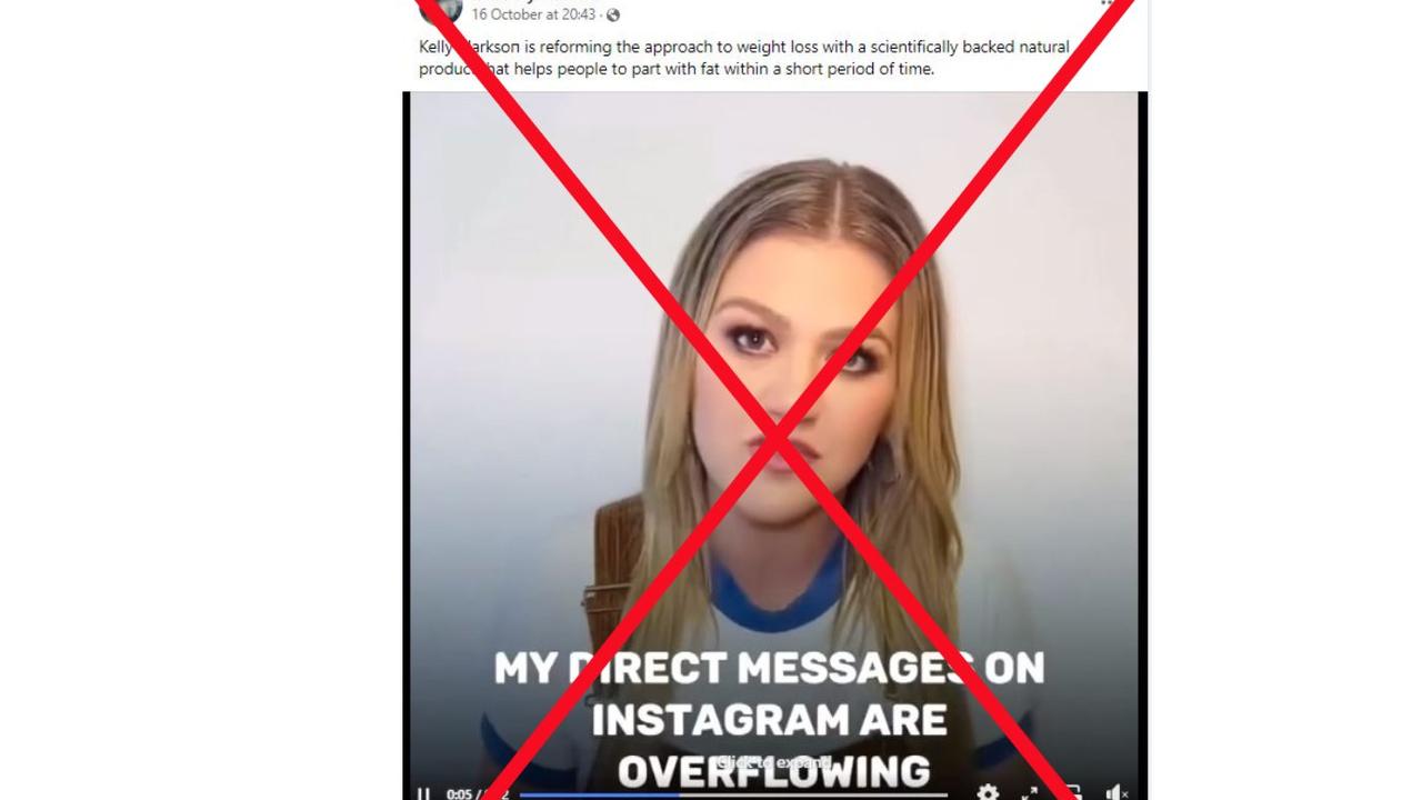 Kelly Clarkson scam video