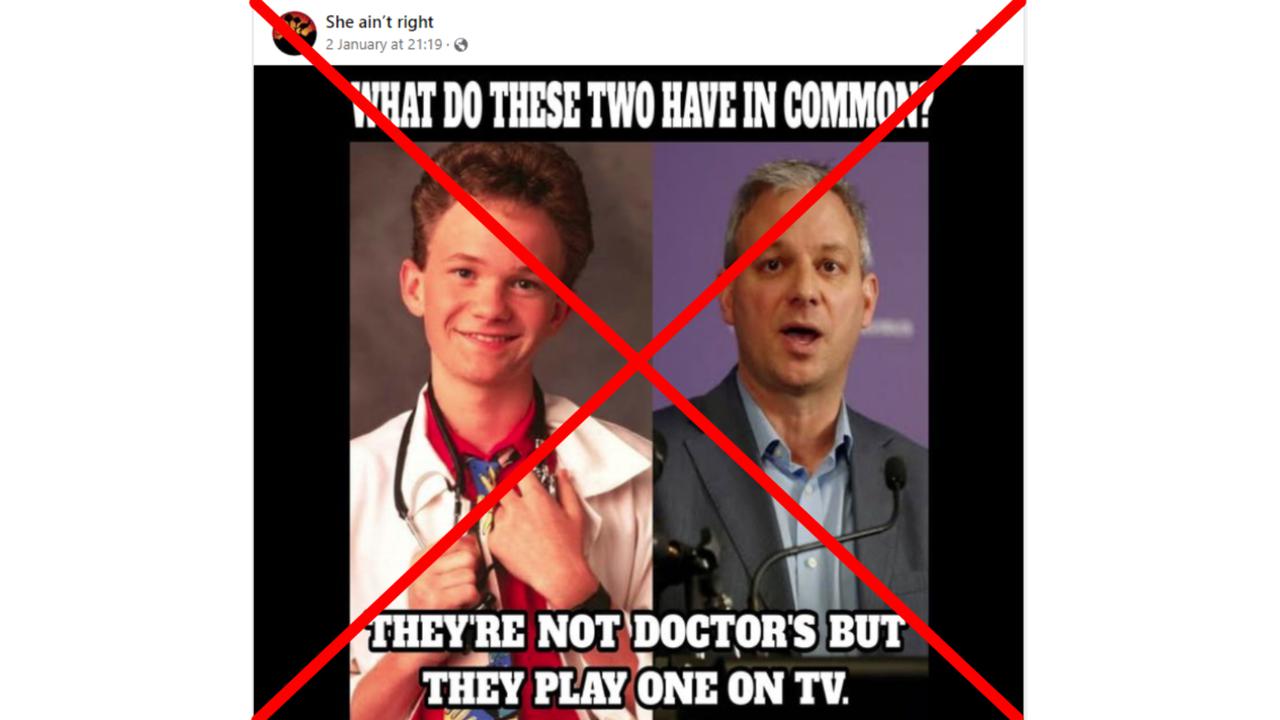 A screenshot of the Facebook meme.