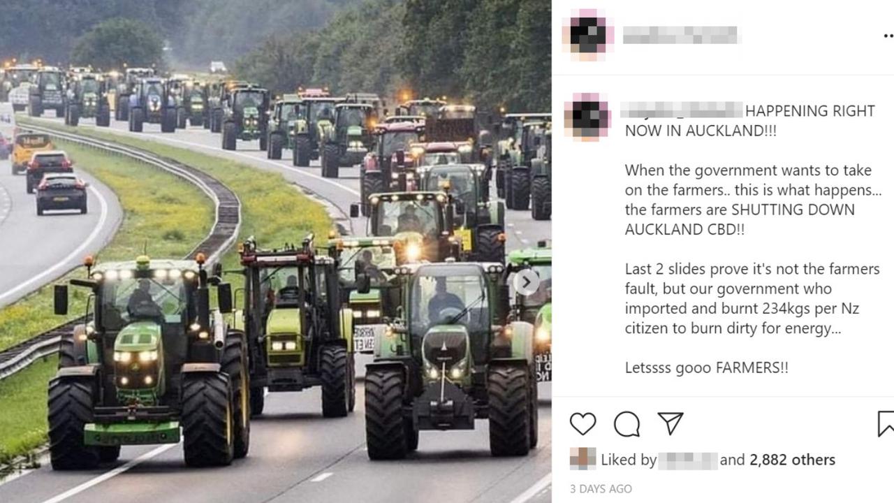 The Instagram post