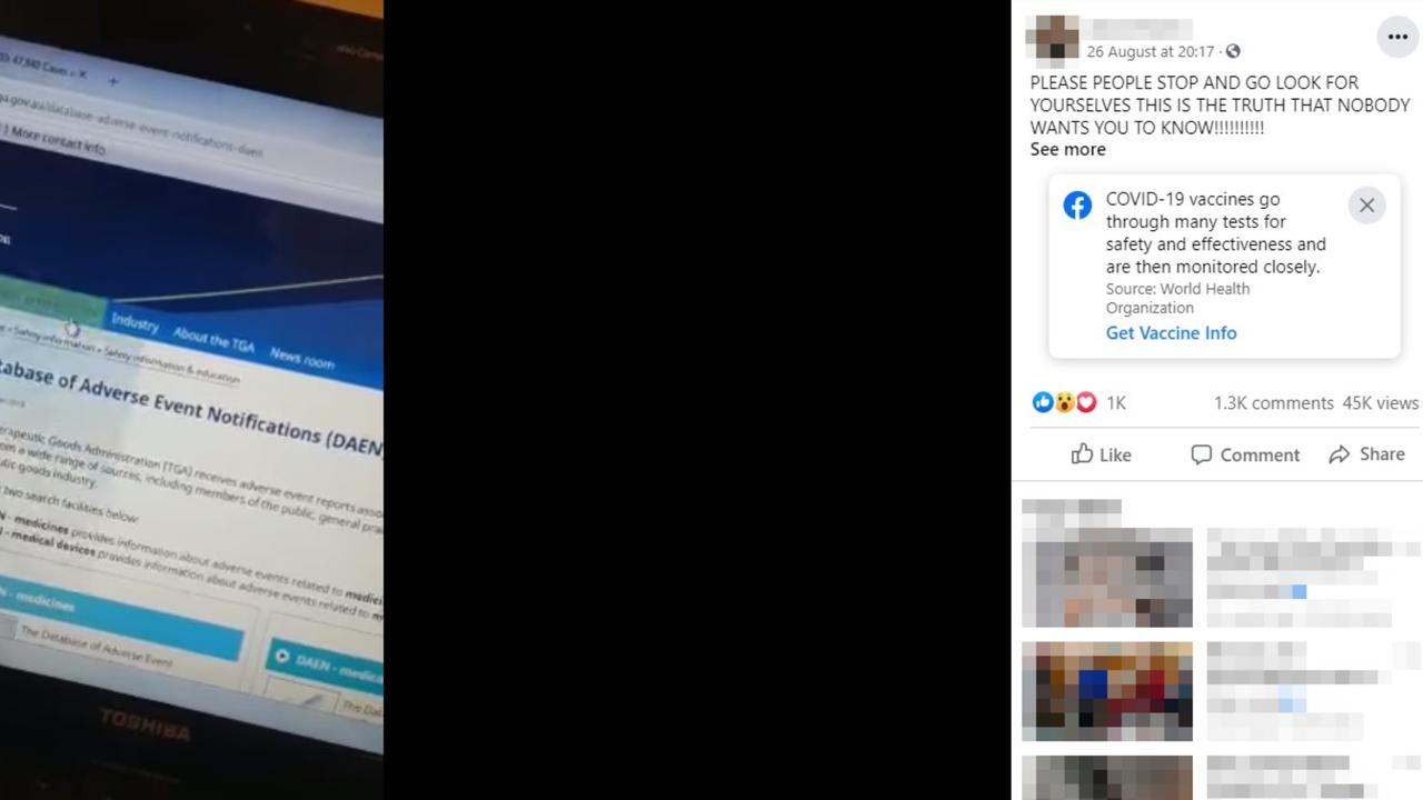 The Facebook video