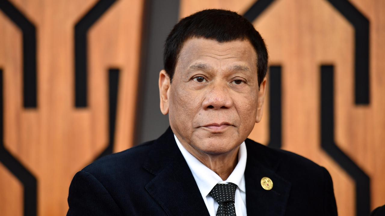 Philippines President Rodrigo Duterte at APEC Haus in 2018.