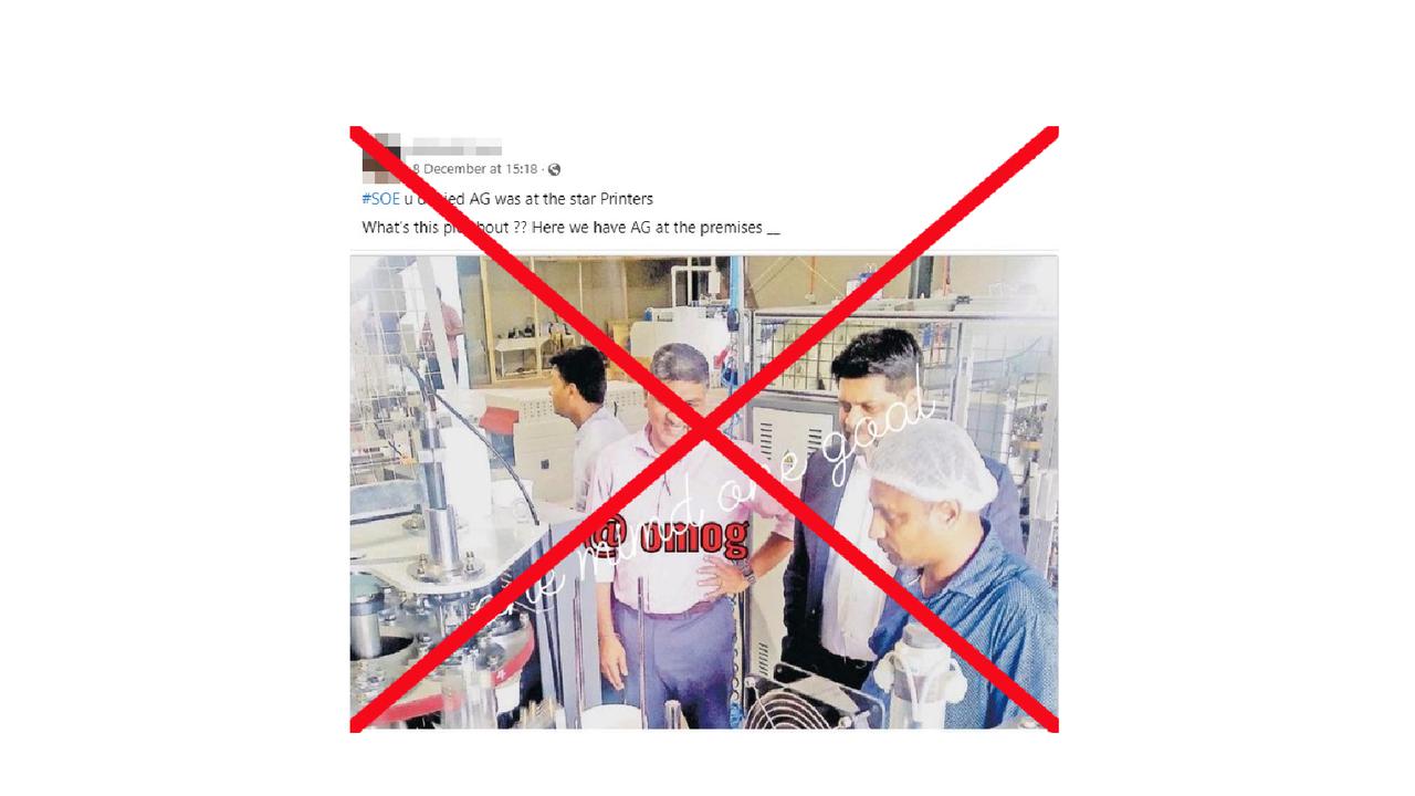 The supposed 2022 image is from a 2019 visit to the facility.
