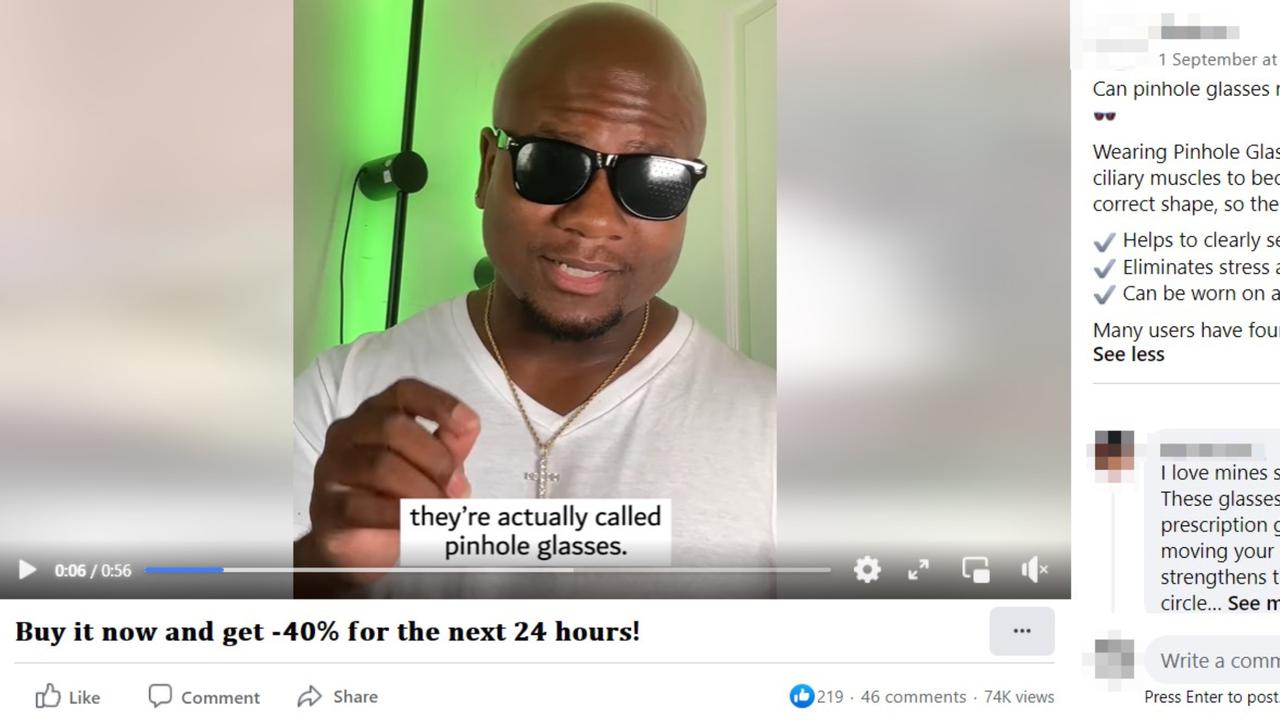 The Facebook video post
