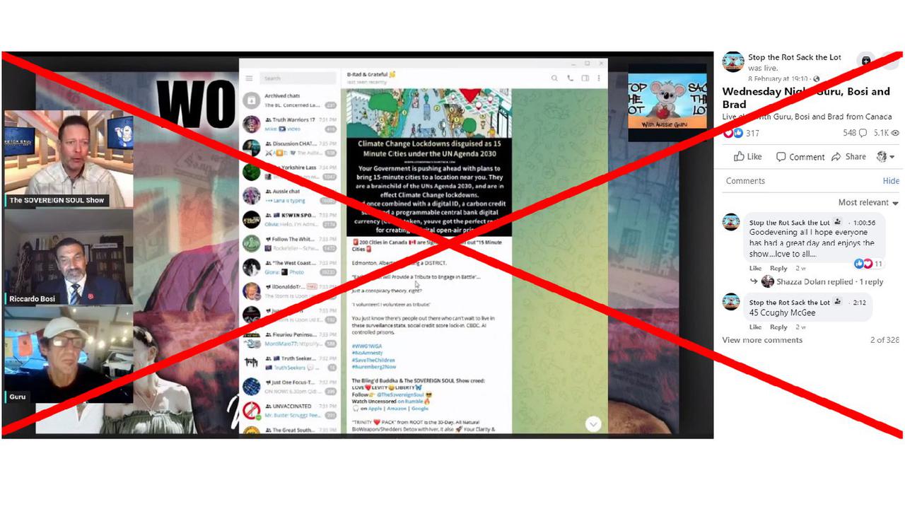A screenshot of the Facebook post
