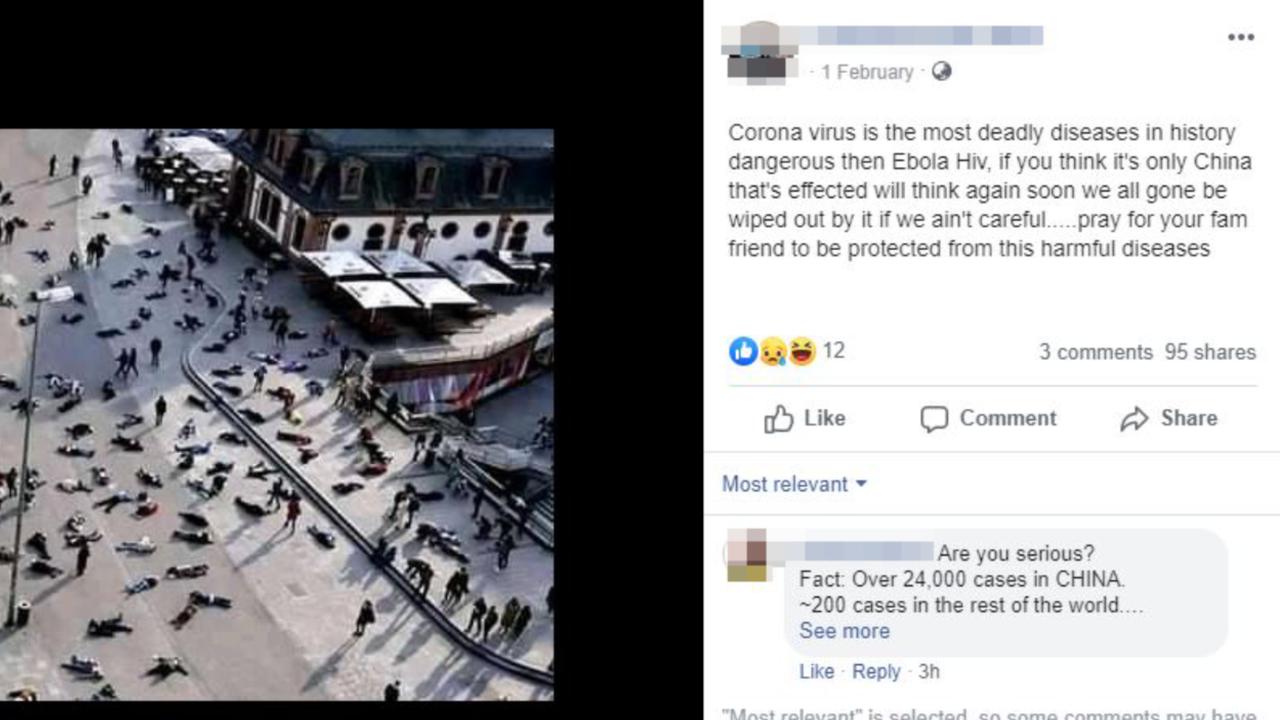 A Facebook post from February 1, 2020