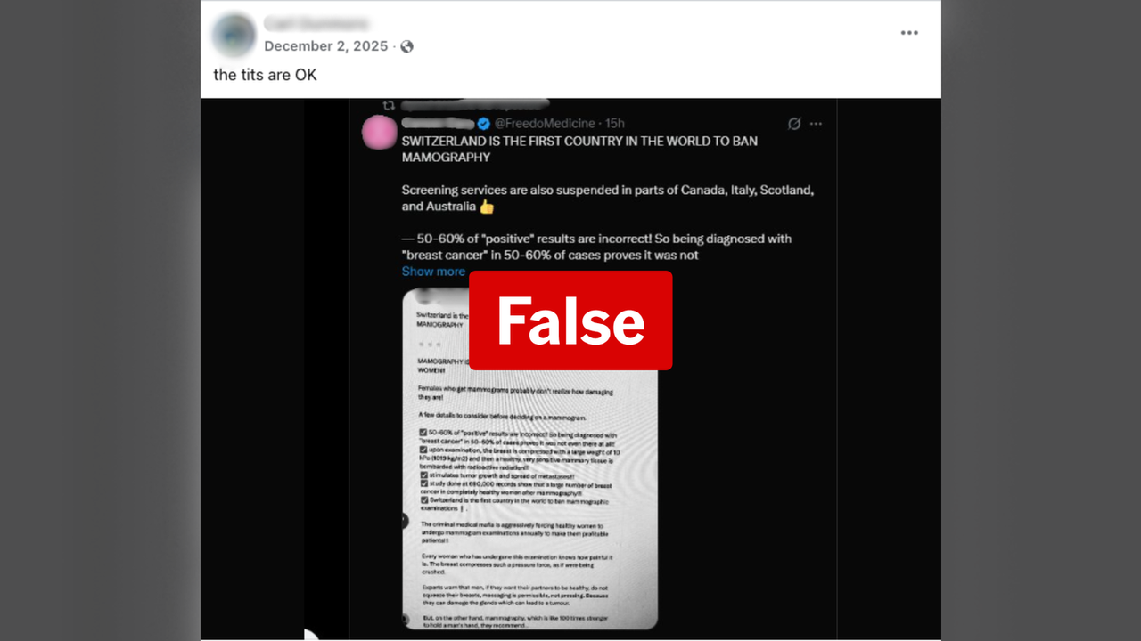 A screenshot of a Facebook post.