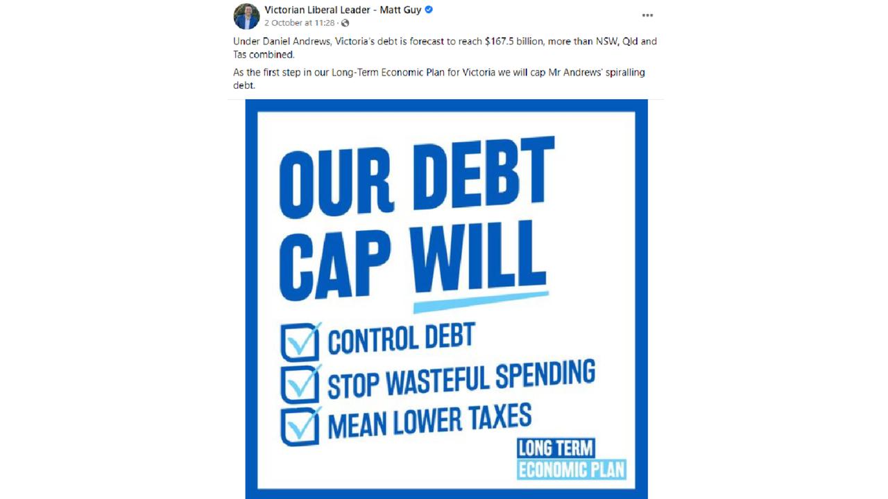 A screenshot of the Facebook post.
