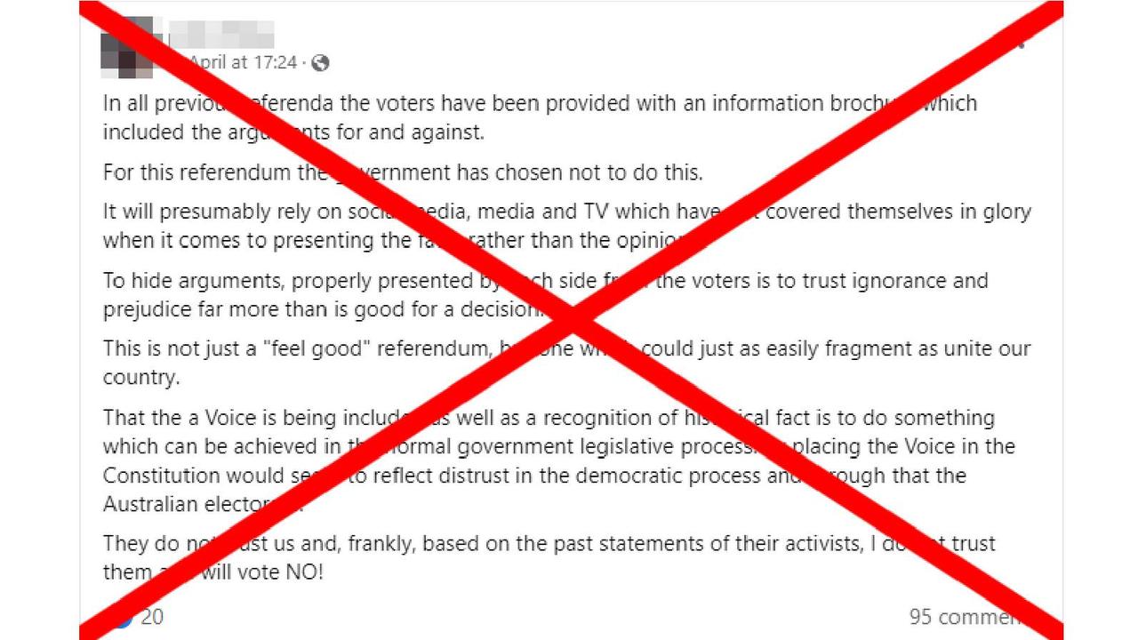 Voice Pamphlet post