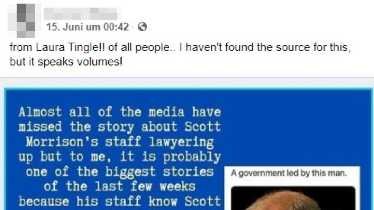 Facebook post
