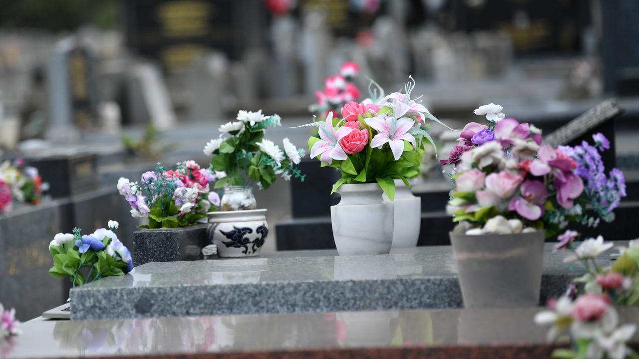 A general view of a cemetery (file image)