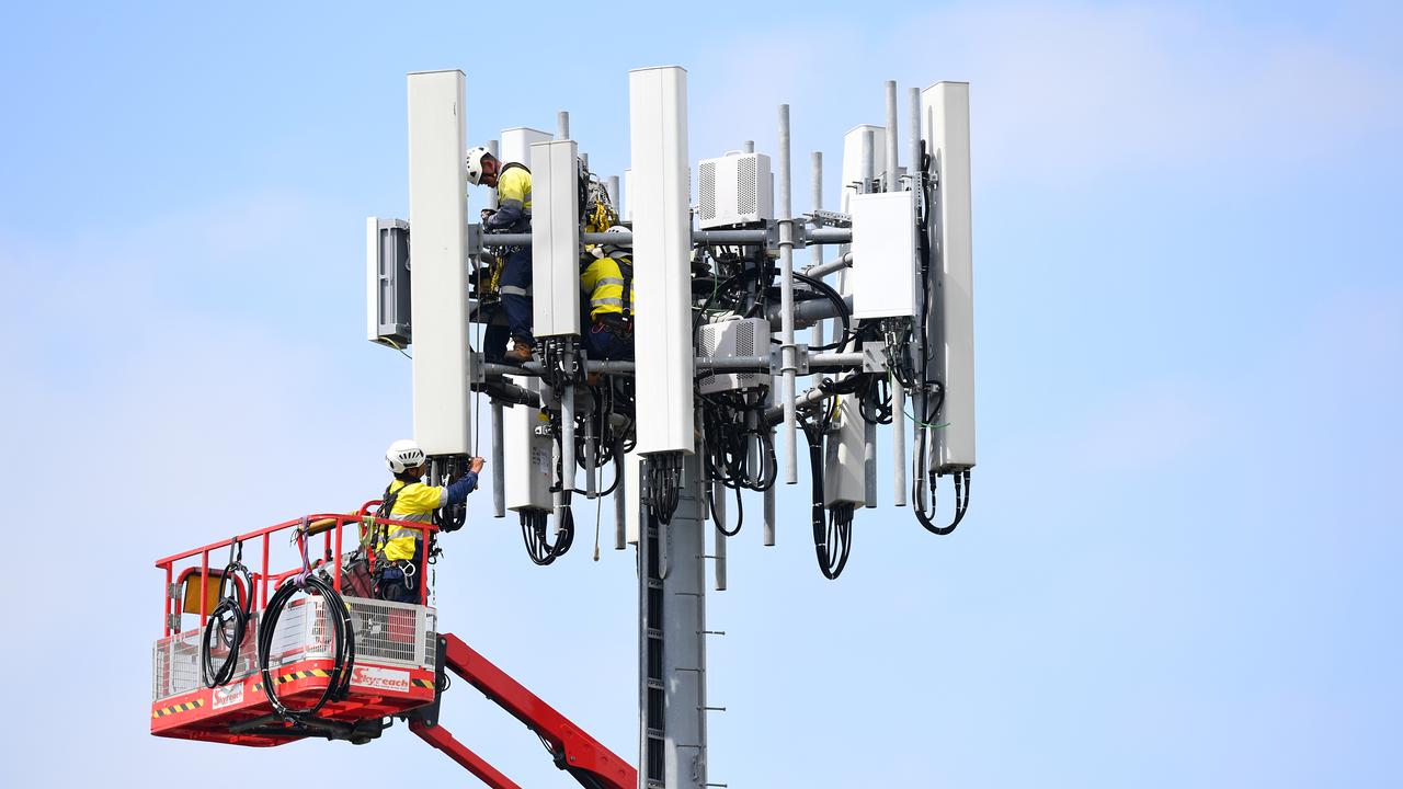 A mobile tower in Sydney