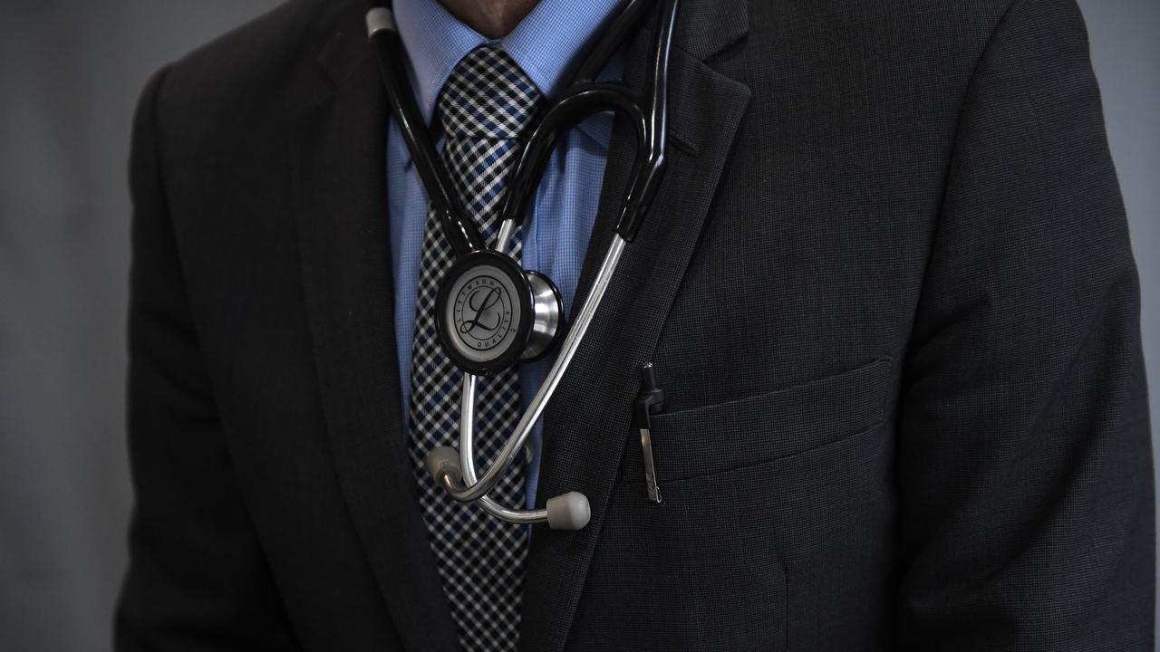 A medical doctor (file image)