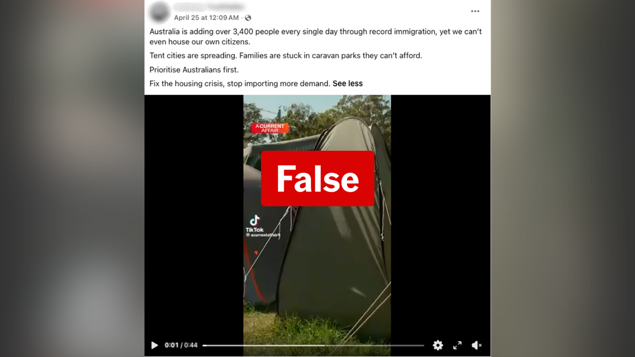 A screenshot of a Facebook post.