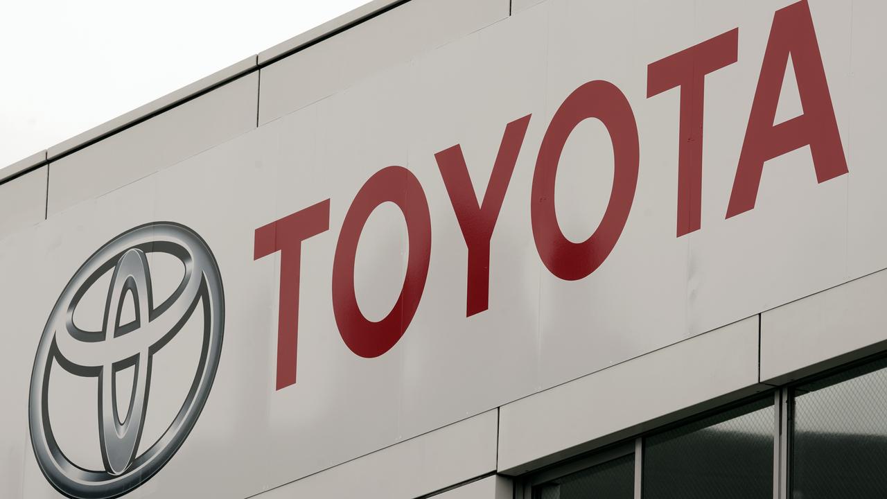 The Toyota logo