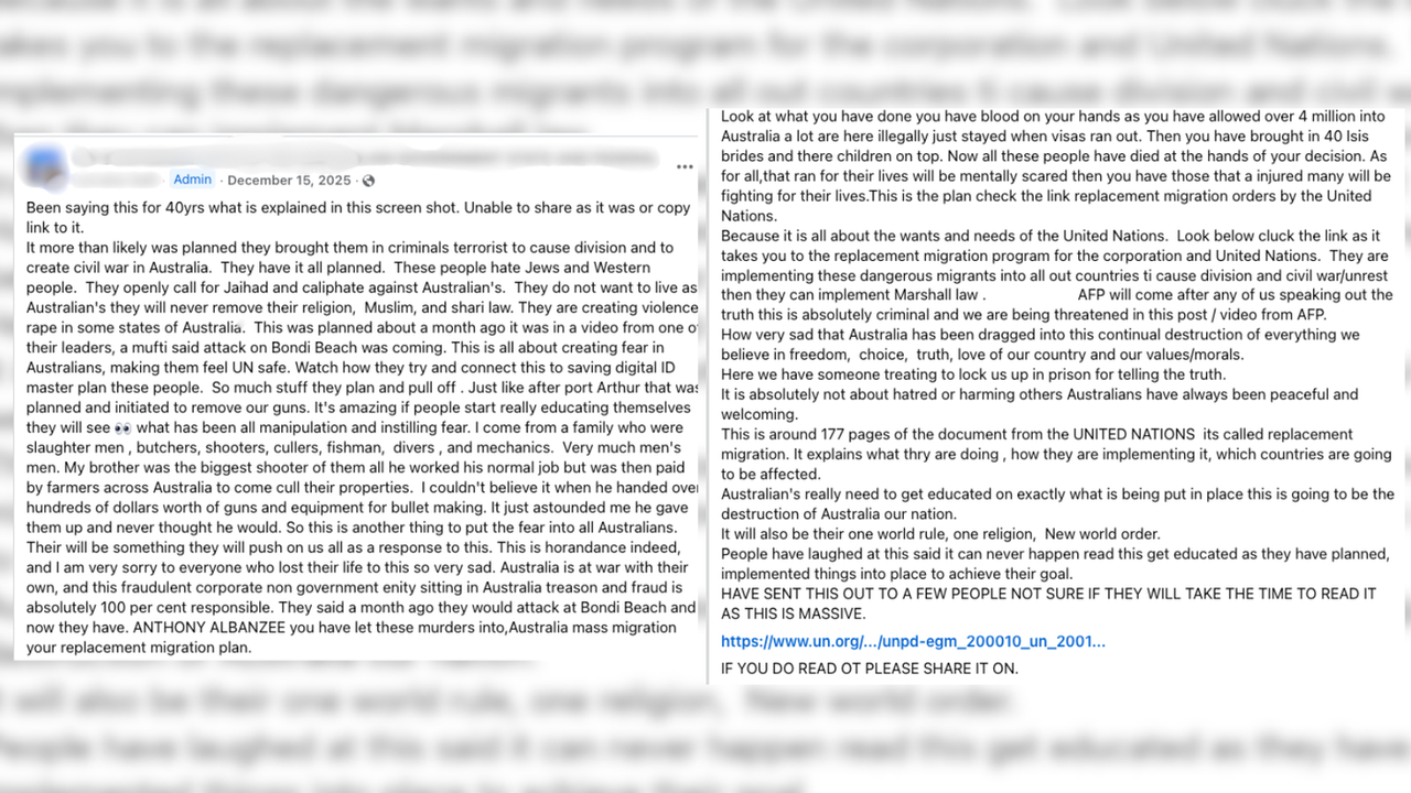 A screenshot of a Facebook post