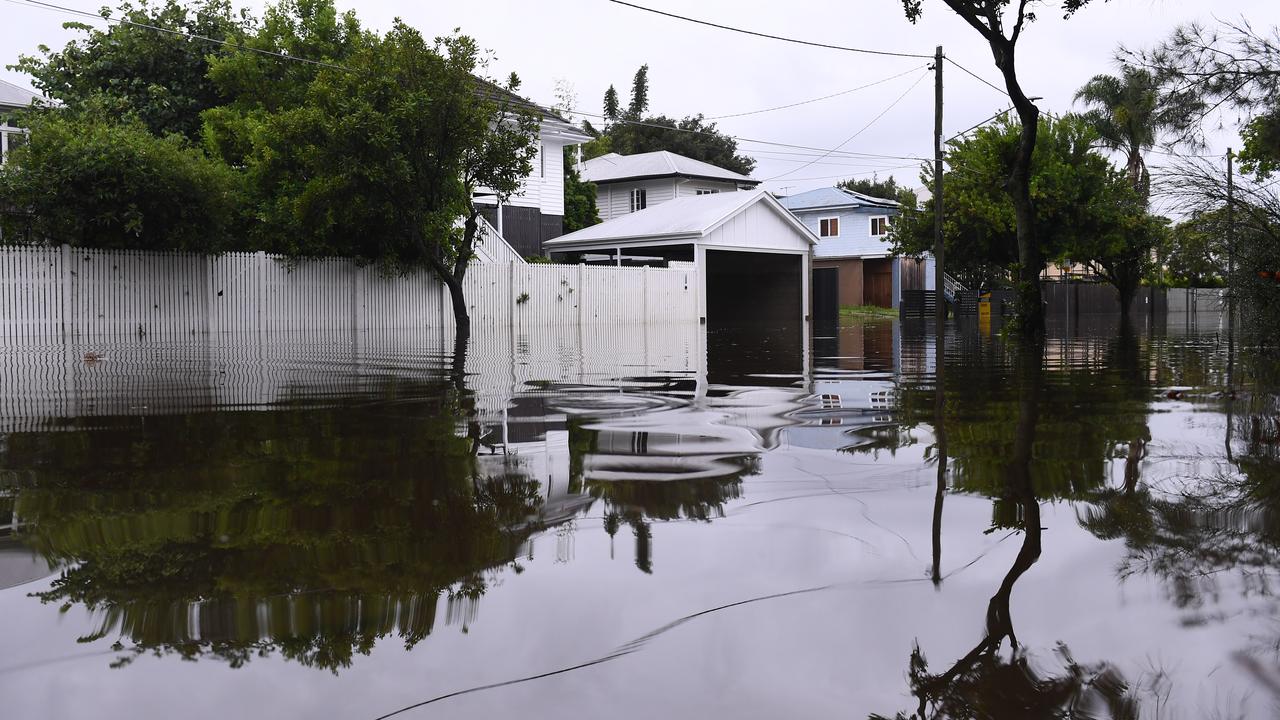Flooding in Brisbane after ex-Tropical Cyclone Alfred.