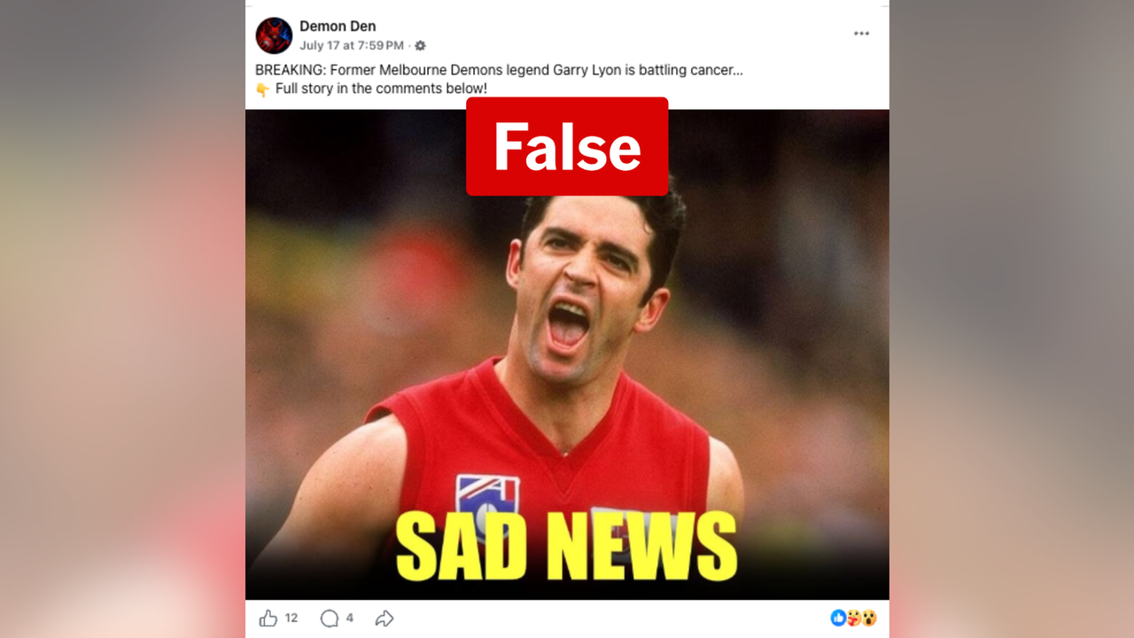 A screenshot of a Facebook post.