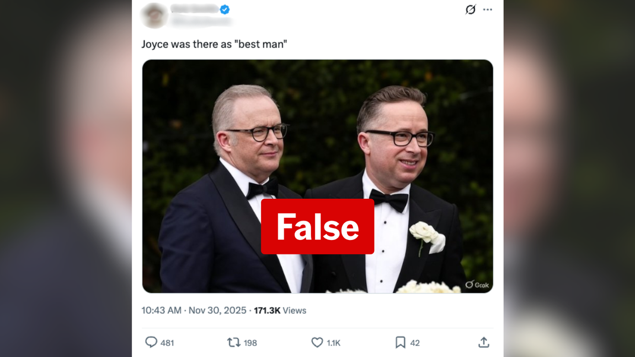 A screenshot of an X post.