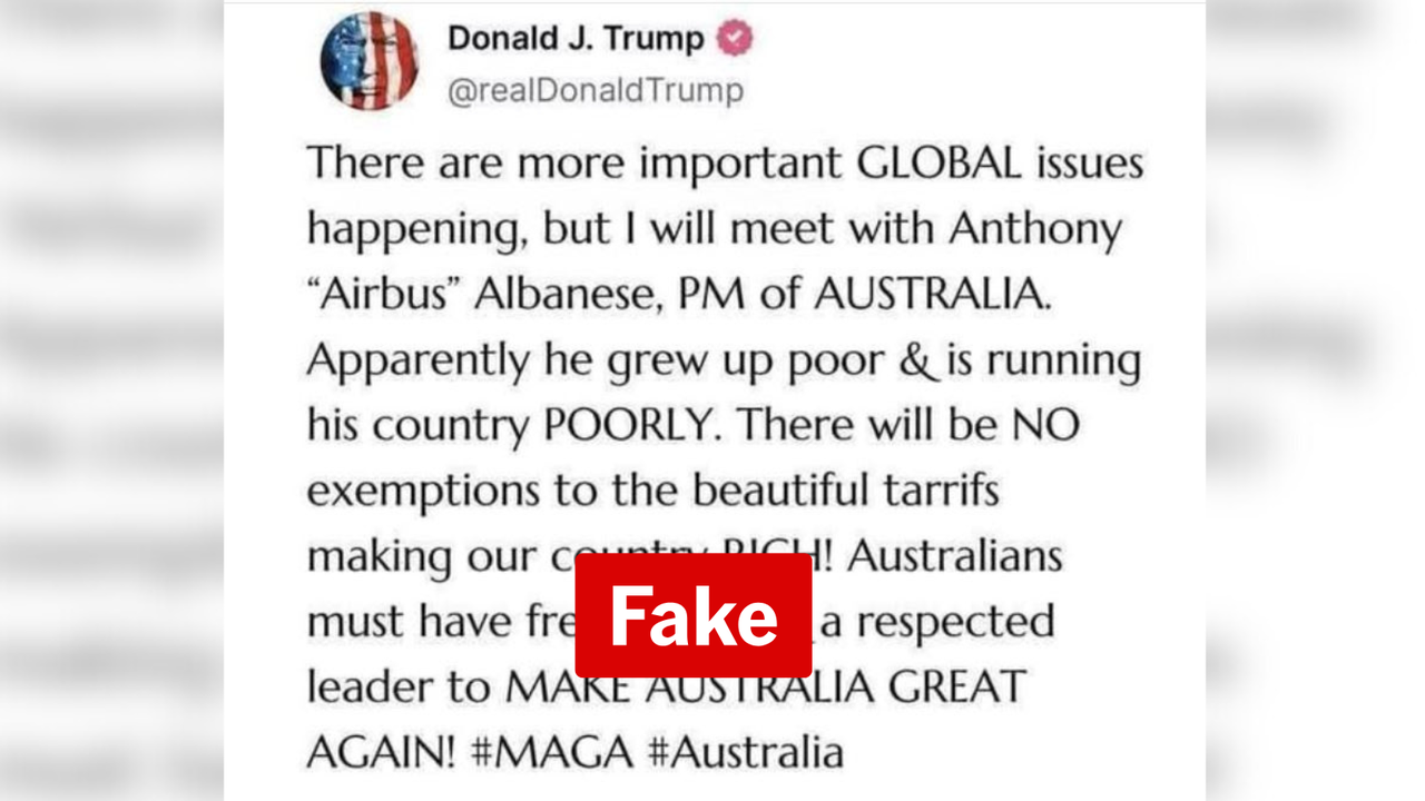 Screenshot of a social media post.