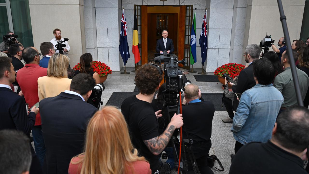 Anthony Albanese at election press conference,  March 28, 2025