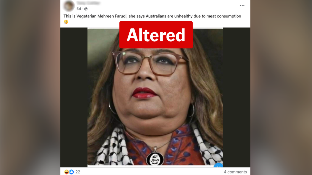 A screenshot of a Facebook post.