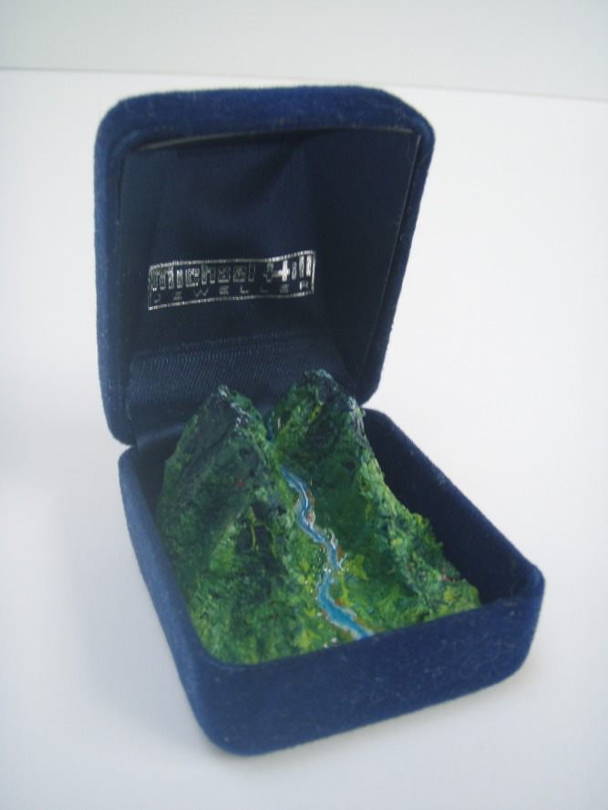 Jewellery Box, Painted Paper Pulp Sculpture