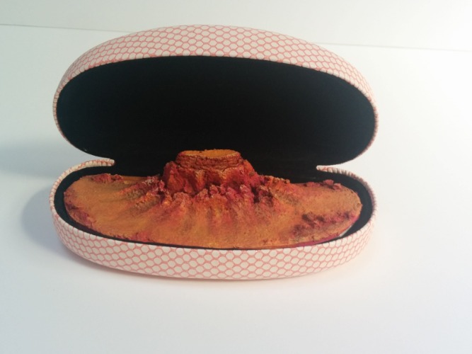 Jewellery Box, Painted Paper Pulp Sculpture