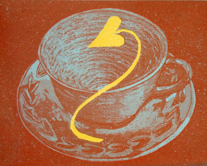 <p>Intaglio [etching] portraits of Teacups from the &ldquo;Storm in a Teacup&rdquo; series<br />
Dimensions are for Image size</p>