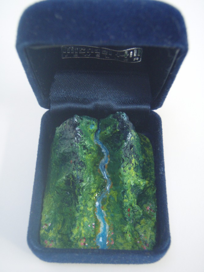 Jewellery Box, Painted Paper Pulp Sculpture