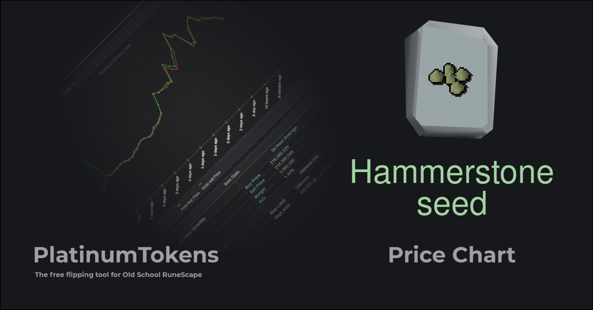 Hammerstone seed Platinum Tokens
