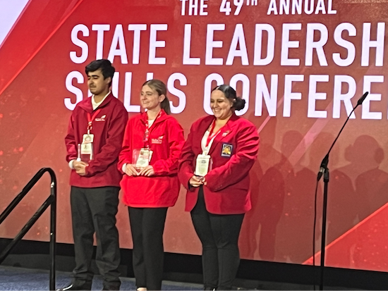 Aquí hay algunas fotos de las ceremonias de apertura de la competencia estatal de SkillsUSA