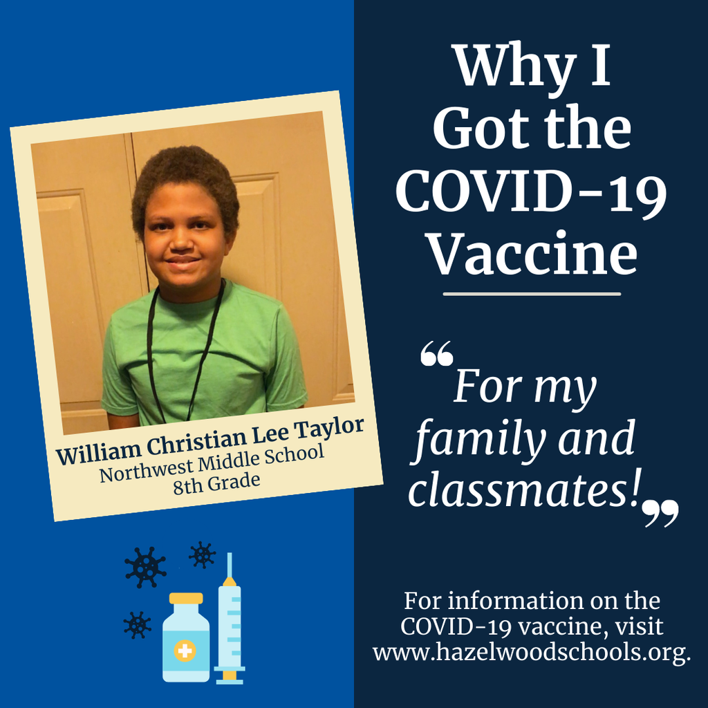 Why I got the Covid-19 Vaccine Student
