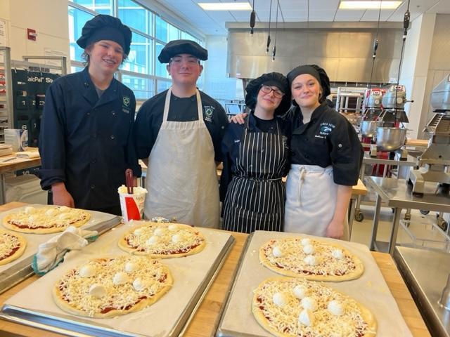 Vendredi c'était jour pizza à la Boulangerie ! Quelle belle façon de passer un vendredi matin!