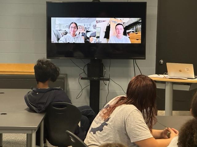 Recent grads, Cam and Amaya, talking from their dorm rooms about the opportunities they have in the Design world.