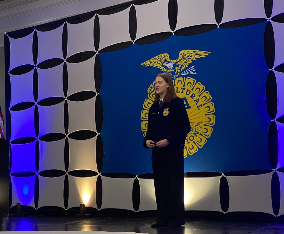 Verschillende studenten van ons FFA Chapter hebben deze week deelgenomen aan en deelgenomen aan de Massachusetts FFA State Convention.