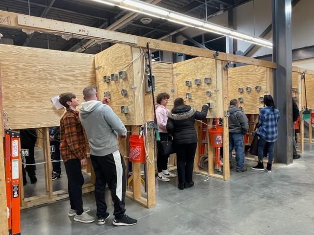 The Electrical program hosted a grade 9 “Welcome to Electrical” night for families. It was quite informative for them as they