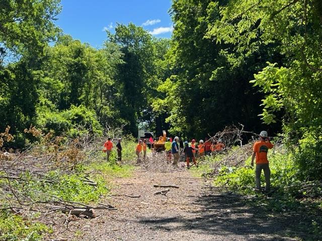 As we seek ways to add parking and space on our main campus, our Landscaping, CCL, and Arbor students are working together to