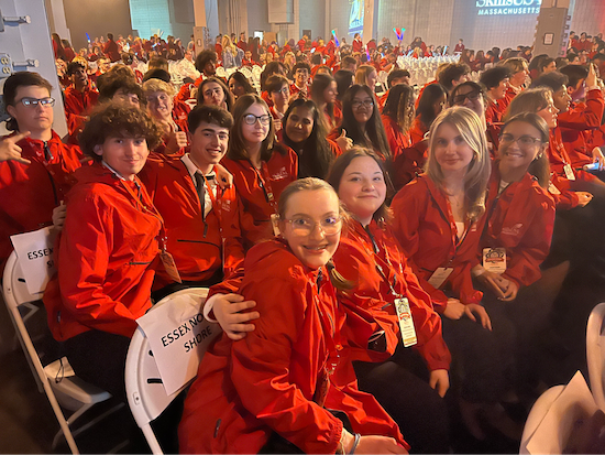 Aquí hay algunas fotos de las ceremonias de apertura de la competencia estatal de SkillsUSA