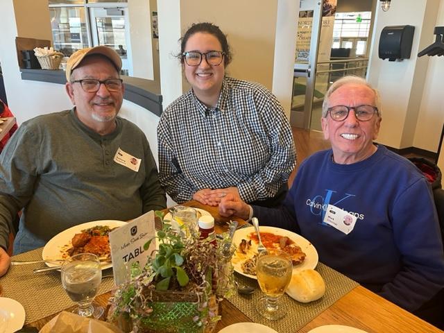 Sofia from Danvers serving up some regular guests in the Bistro!