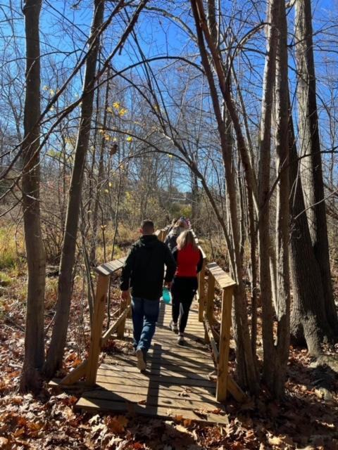 Professional Development Day for staff included Wellness opportunities, including a 5K walk.