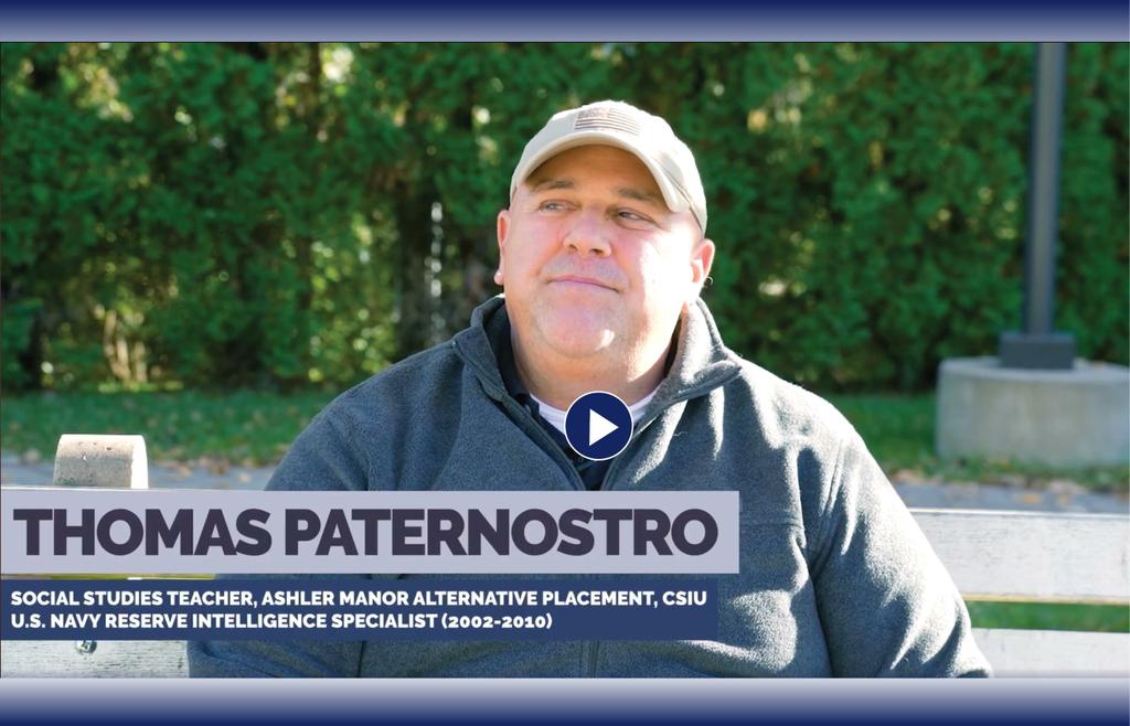 Thomas Paternostro Veterans Day Video: Play