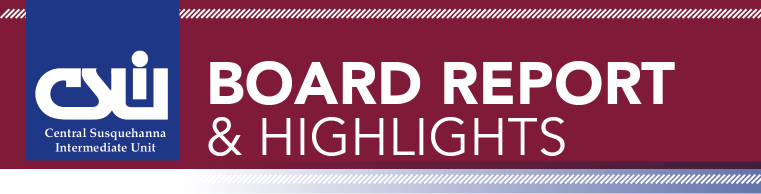 Board Report and Highlights Header Image