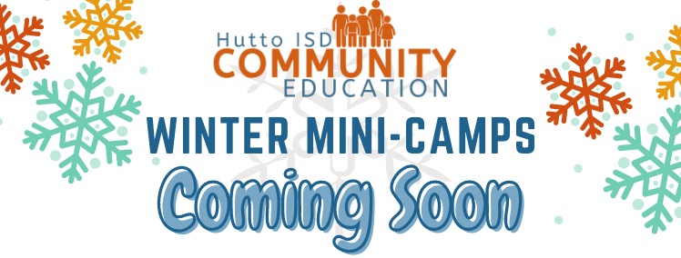 Community Education Winter Mini-Camps Coming Soon