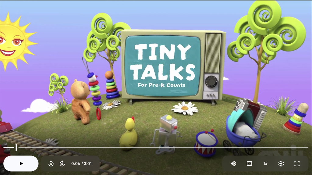 Pre-K Counts Tiny Talks